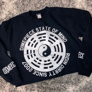 Dimepiece State Of Mind cropped crewneck size S